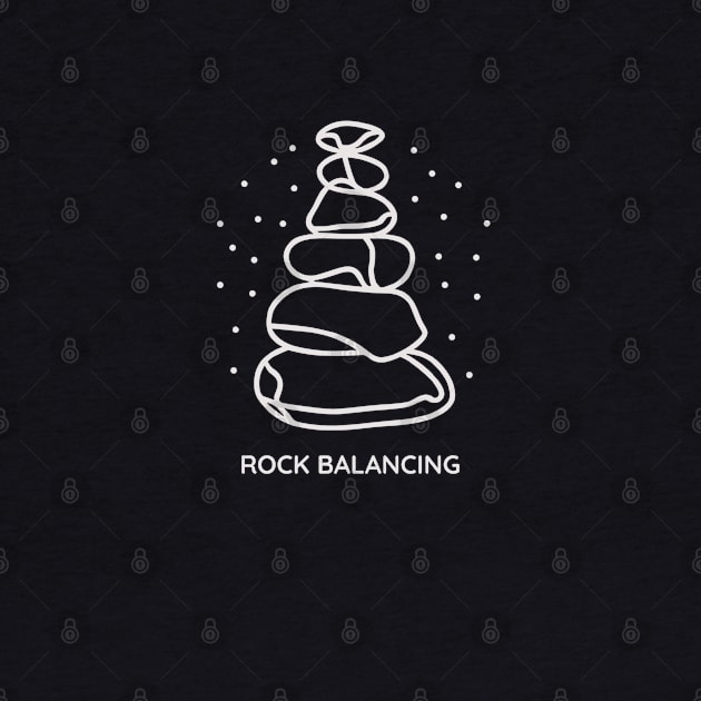 STONE ROCK BALANCING by ThesePrints